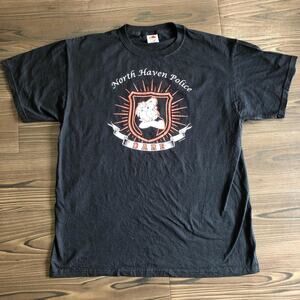 Men’s Black North Haven Police D.A.R.E. Graphic Tee